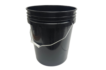 5 Gallon Black Bucket