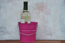 2 Quart Pink Ice Bucket